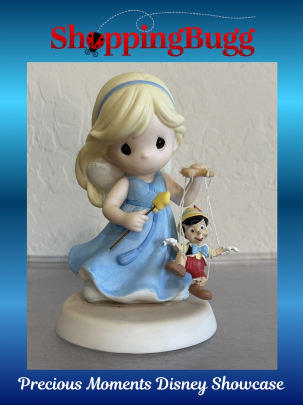 Precious Moments Disney Your Love Brings Out The Good In Me Pinocchio 111021